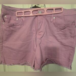 Women's Seven Pink Denim Shorts